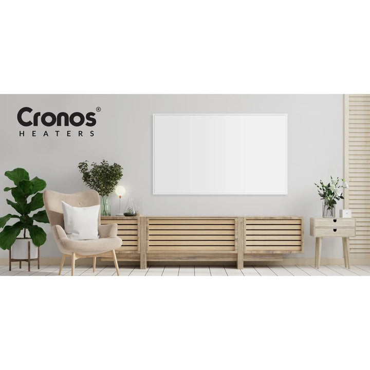 Infračervený ohrievač Cronos, 1000 W, matný povrch, ultratenký, Carbon P1000