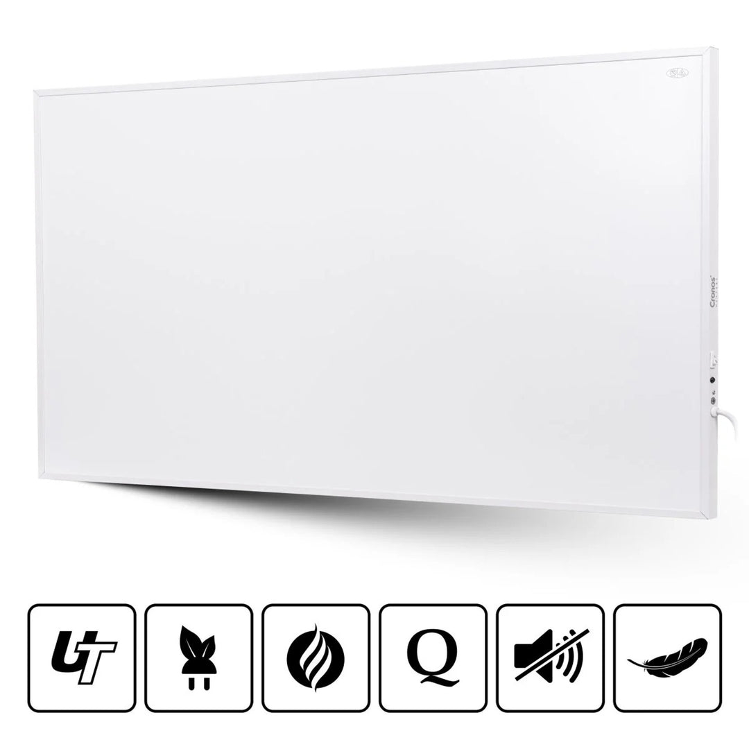 Infračervený ohrievač Cronos, 1000 W, matný povrch, ultratenký, Carbon P1000
