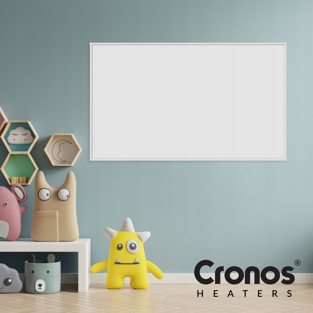 Infračervený ohrievač Cronos, 1000 W, matný povrch, ultratenký, Carbon P1000