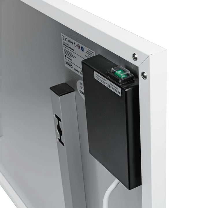 Infračervený ohrievač Cronos, 700 W, diaľkové ovládanie, matný povrch, ultratenký, úsporný ohrev, Graphene PRO CGP-700TWP