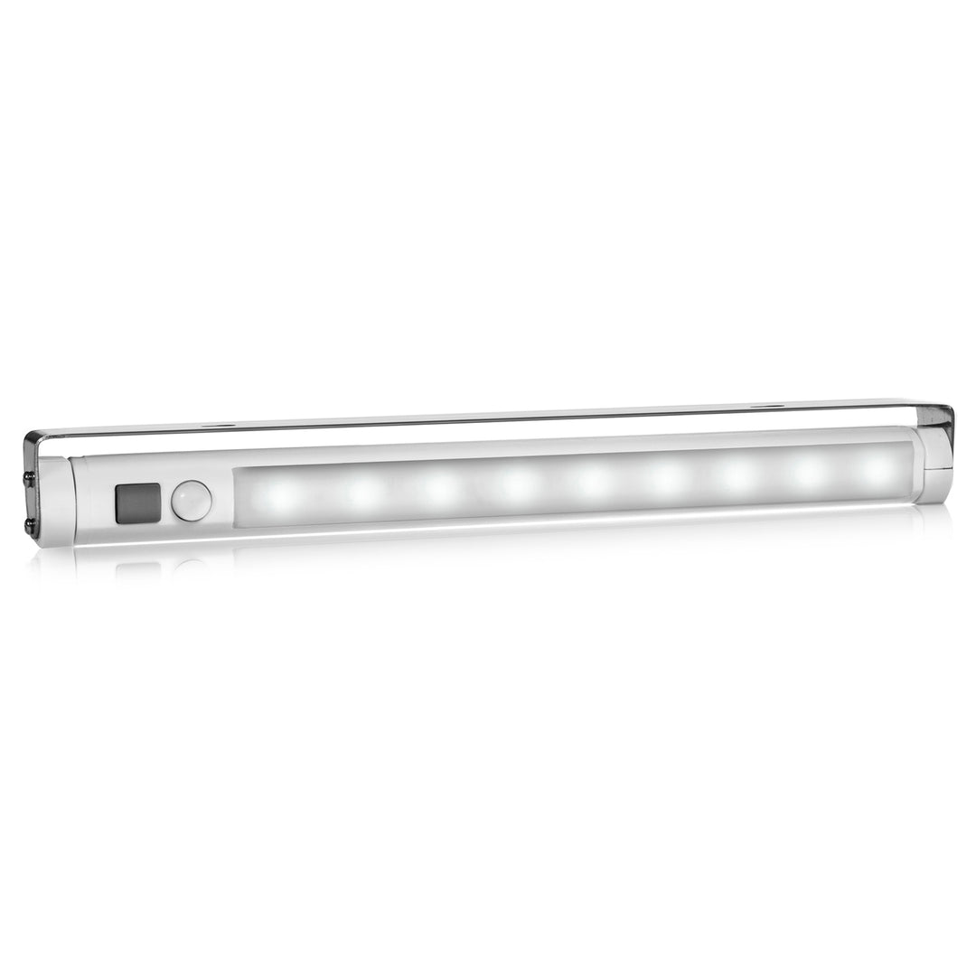 Kuchynská lampa Maclean LED, pod skrinku 9 SMD, napájaná batériami, PIR senzor zapnutia/vypnutia, MCE166 + 3x batérie Varta Industrial LR6/AA R-06