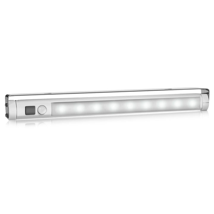 Kuchynská lampa Maclean LED, pod skrinku 9 SMD, napájaná batériami, PIR senzor zapnutia/vypnutia, MCE166 + 3x batérie Varta Industrial LR6/AA R-06