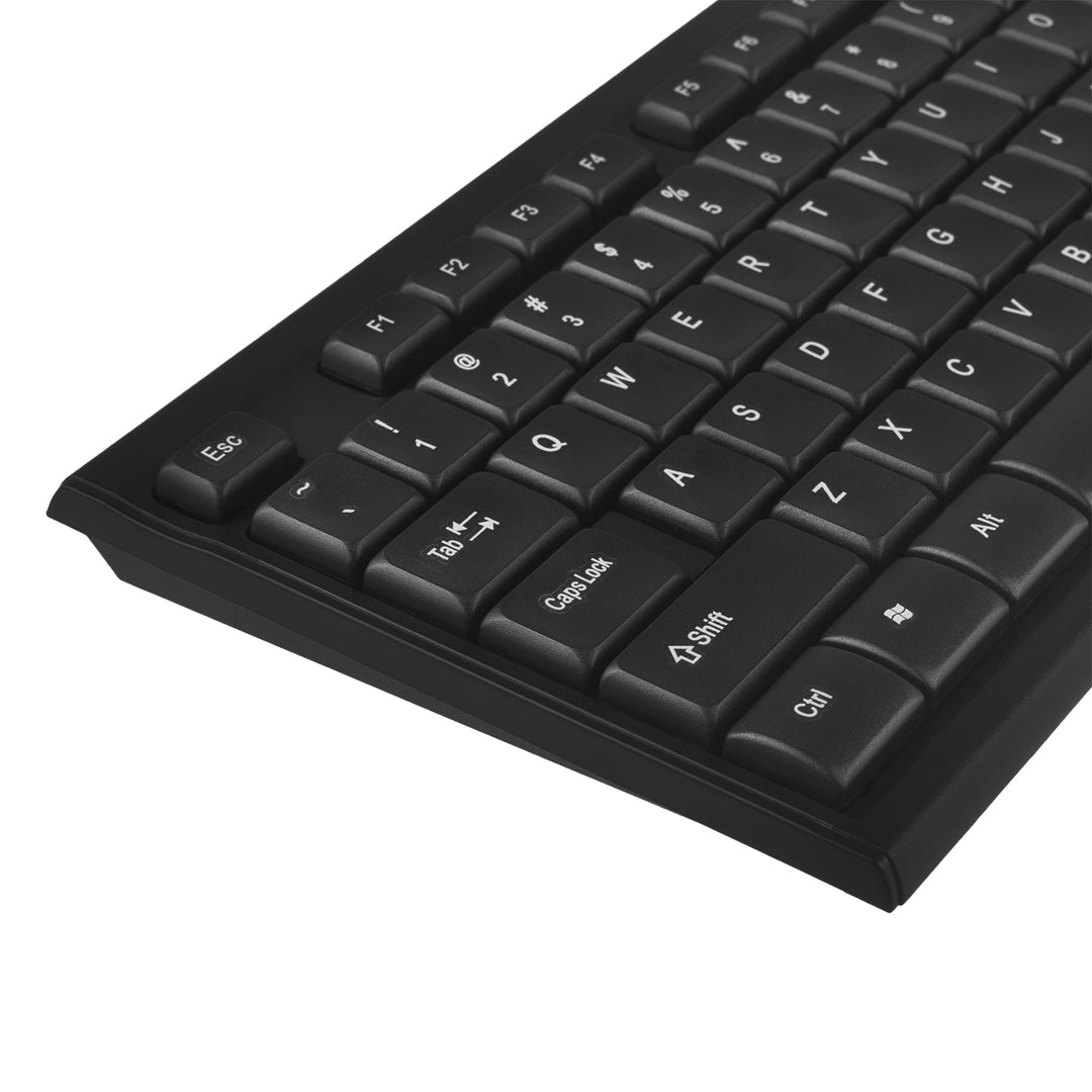 Bezdrôtová klávesnica + myš COMBO NanoRS, RS580 + 2x alkalická batéria AAA Varta Industrial