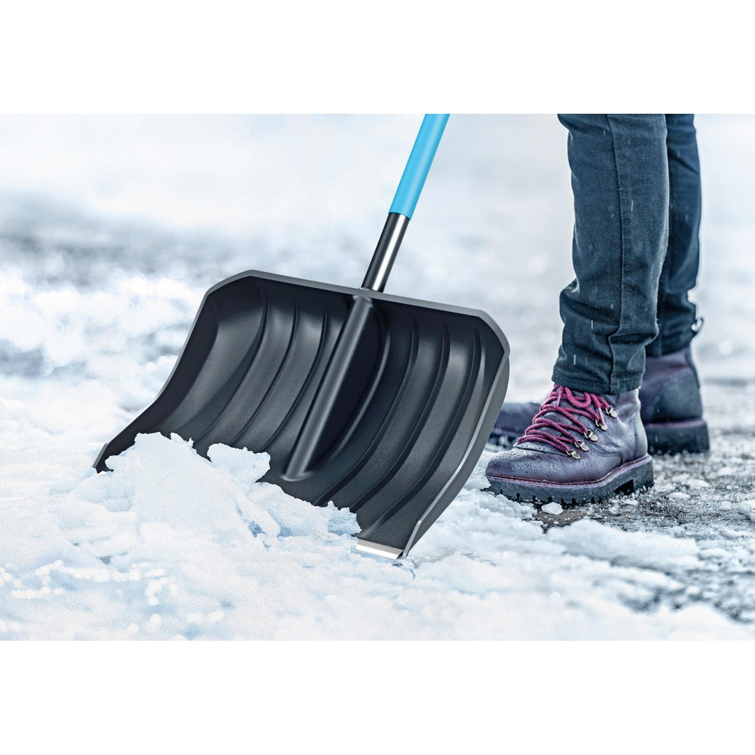 Lopata na sneh Cellfast, hliníková násada, dĺžka 140 cm, Cellpro 40-340 + škrabka na sklo