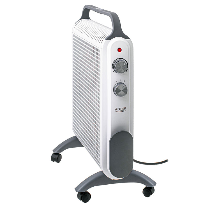 Vykurovací konvektor, na kolieskach, 2 úrovne výkonu, max. 2000 W, termostat, AD 7750