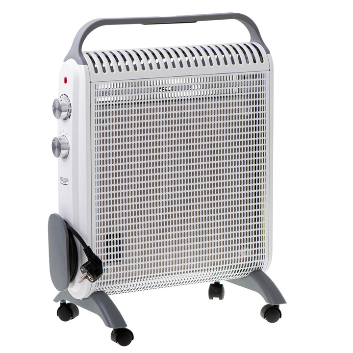 Vykurovací konvektor, na kolieskach, 2 úrovne výkonu, max. 2000 W, termostat, AD 7750