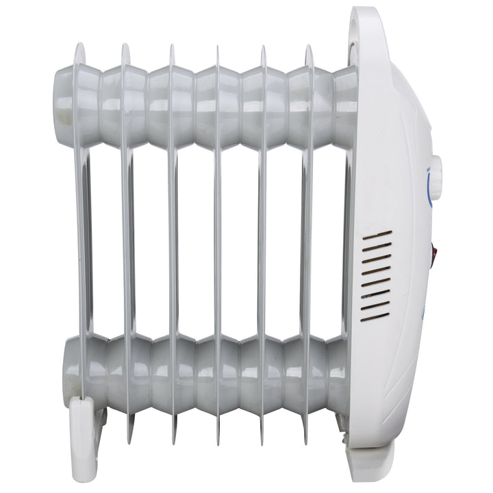 Ohrievač oleja Mesko, 7 rebier, 800 W, regulácia teploty, sivý, MS 7804