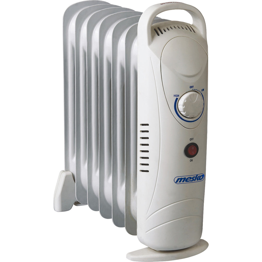 Ohrievač oleja Mesko, 7 rebier, 800 W, regulácia teploty, sivý, MS 7804
