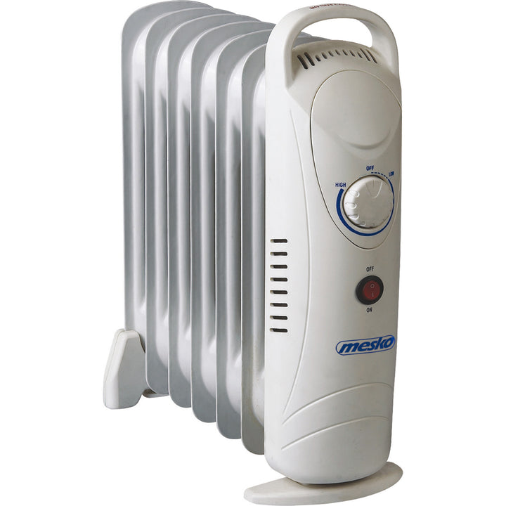 Ohrievač oleja Mesko, 7 rebier, 800 W, regulácia teploty, sivý, MS 7804