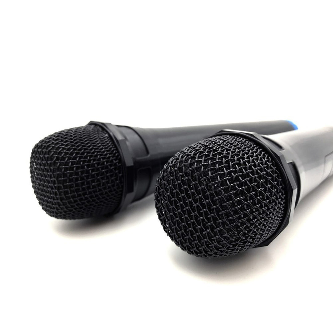Dva bezdrôtové mikrofóny s prijímačom USB pre reproduktor s funkciou karaoke, Mediatech MT395