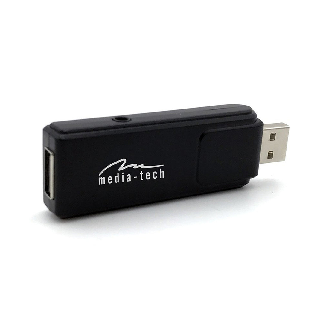 Dva bezdrôtové mikrofóny s prijímačom USB pre reproduktor s funkciou karaoke, Mediatech MT395