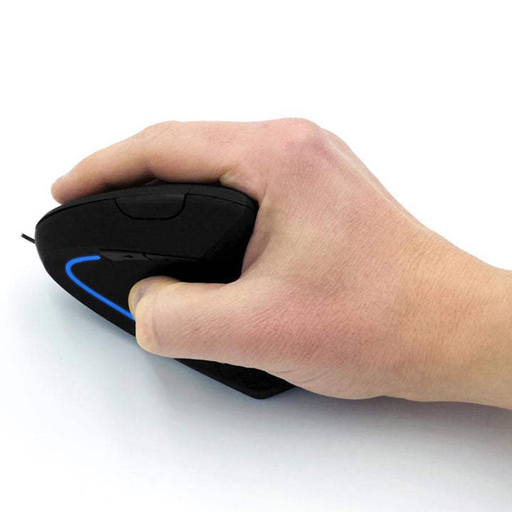 Vertikálna optická myš Vertic, drôtová, optická, 6400 DPI, 5 tlačidiel, MT1122