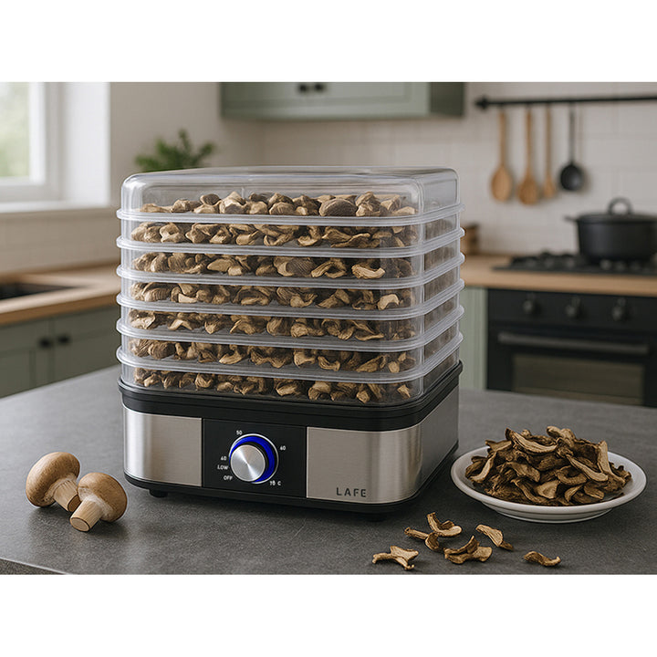 Sušička na bielizeň, na huby, ovocie, zeleninu, 250 W, 5 sít, regulácia teploty, NutriDry