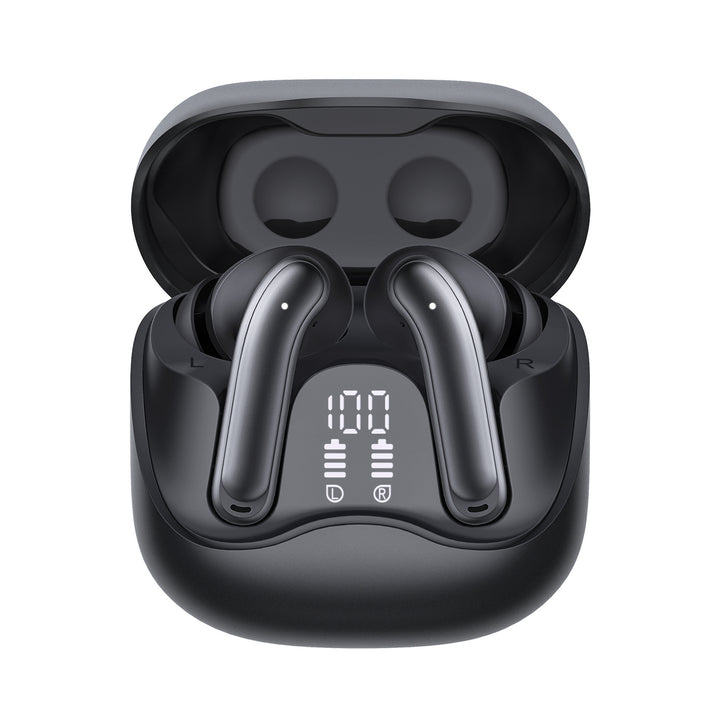 Bezdrôtové slúchadlá Audiocore, hybridné ANC, ENC, 6 mikrofónov, nabíjacie puzdro, Tuya, AC591 PRO