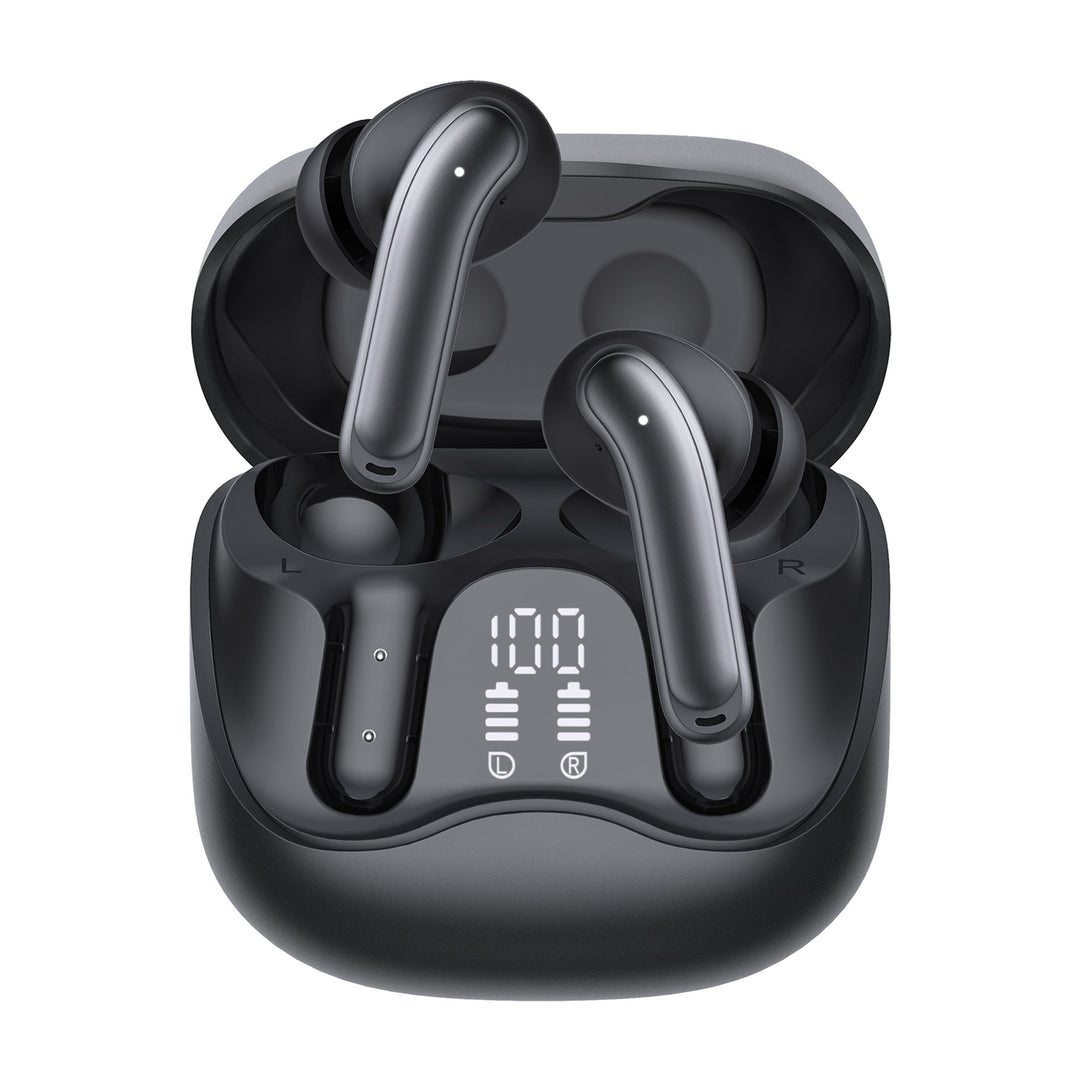 Bezdrôtové slúchadlá Audiocore, hybridné ANC, ENC, 6 mikrofónov, nabíjacie puzdro, Tuya, AC591 PRO