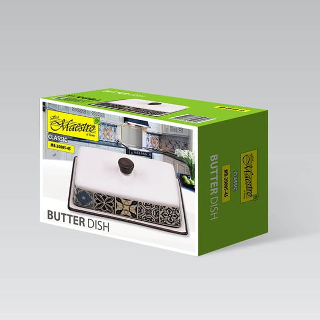 Keramická miska na maslo Holiday in Porto Maestro, MR-20005-45