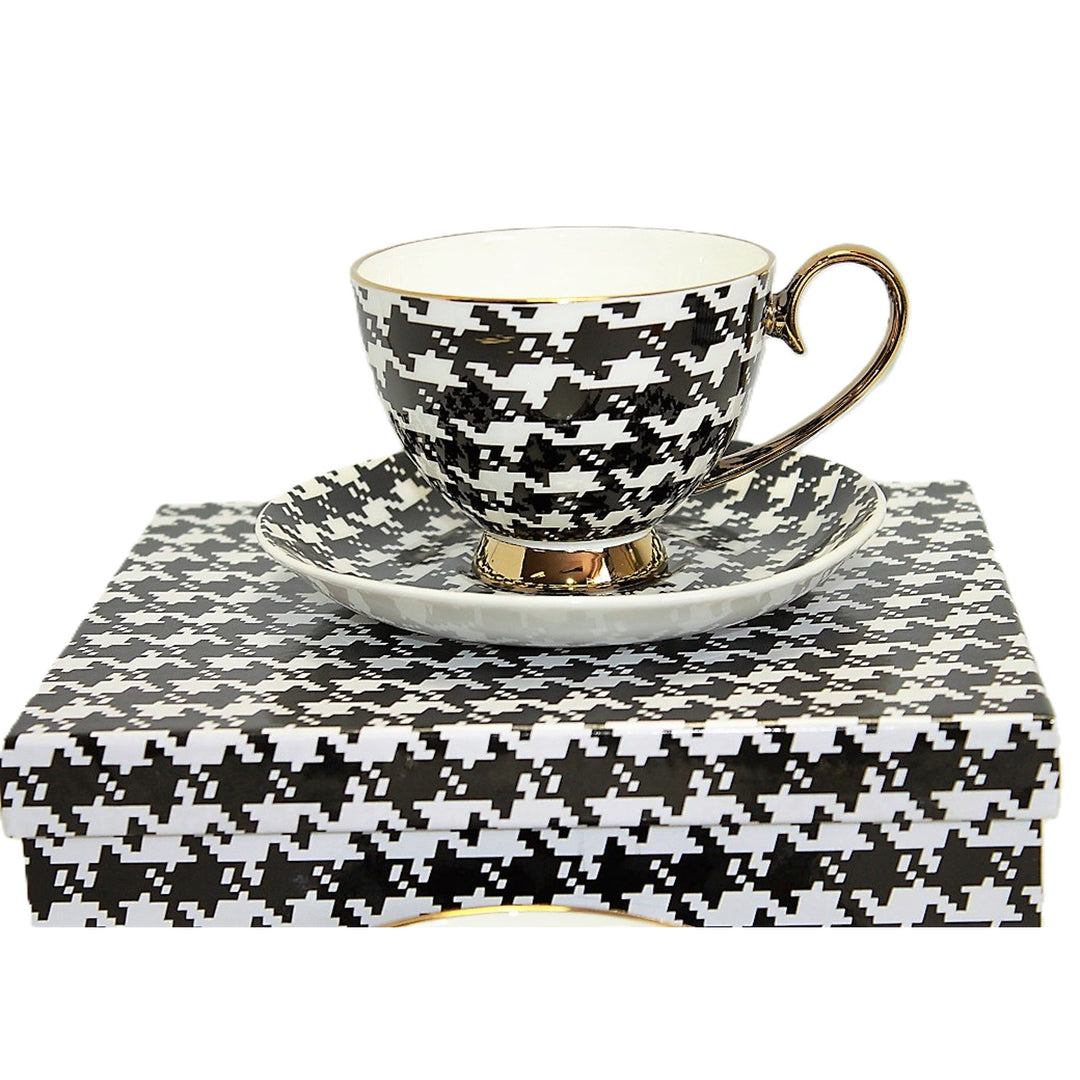 Šálky na espresso 2+2 Pepite Gold Accents Porcelán, Queen Isabel