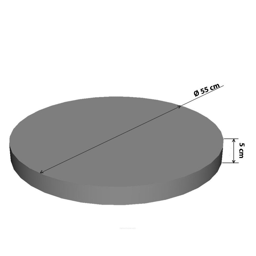 Bertoni pelech / matrac pre mačky, z elastickej peny, priemer 55 cm, Mňau, dizajn Ring