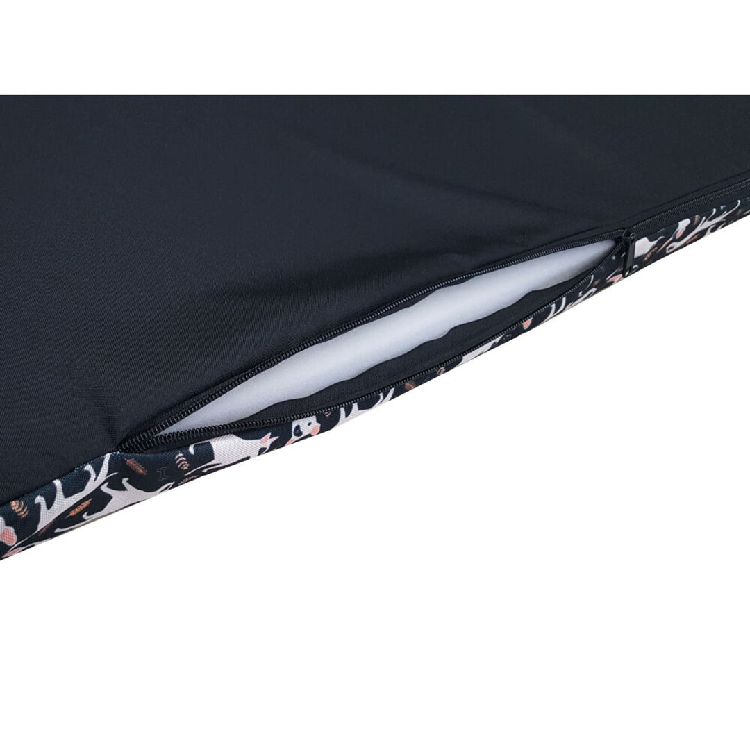 Matrac pre psov Bertoni XL, penový, nepremokavý poťah, vzor Bullteriers, EE146