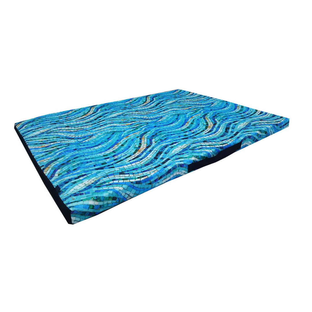 Matrac pre psov Bertoni XL, penový, nepremokavý poťah, vzor mozaika, EE147