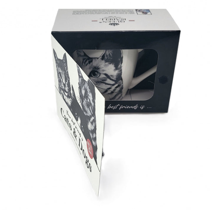 Porcelánový hrnček Queen Isabel, mačka Sokake, 350 ml, Q1-05218