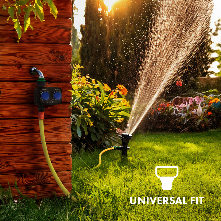 Elektronický ovládač zavlažovania GreenBlue, programátor, napájanie 2x 1,5 V AA, GB391 + 2x alkalické batérie Varta Industrial AA