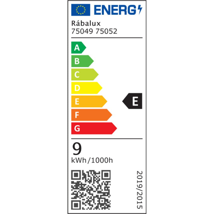 Kúpeľňová lampa Rabalux, výkon 9 W, prírodná biela 4000 K, IP44, chróm, Oliro