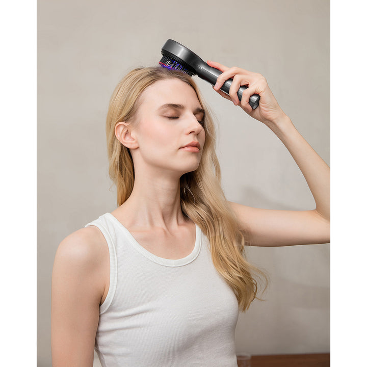 REGENERAČNÁ MASÁŽNA KEFKA NA VLASY A POHĽAD MT6537