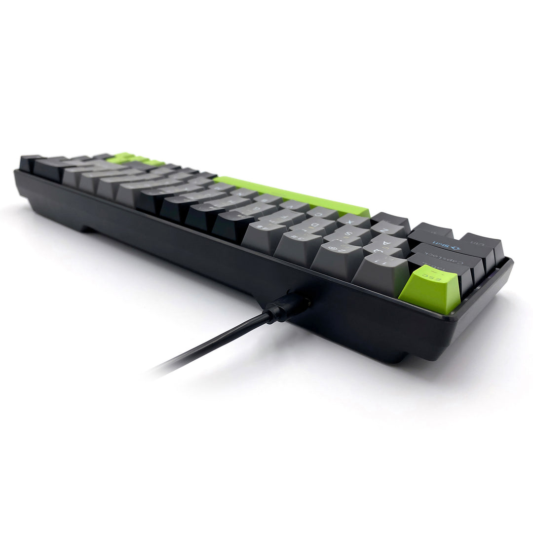 Mechanická klávesnica 60% RED CORE MX60 MT1260, osvetlenie kláves, Mediatech