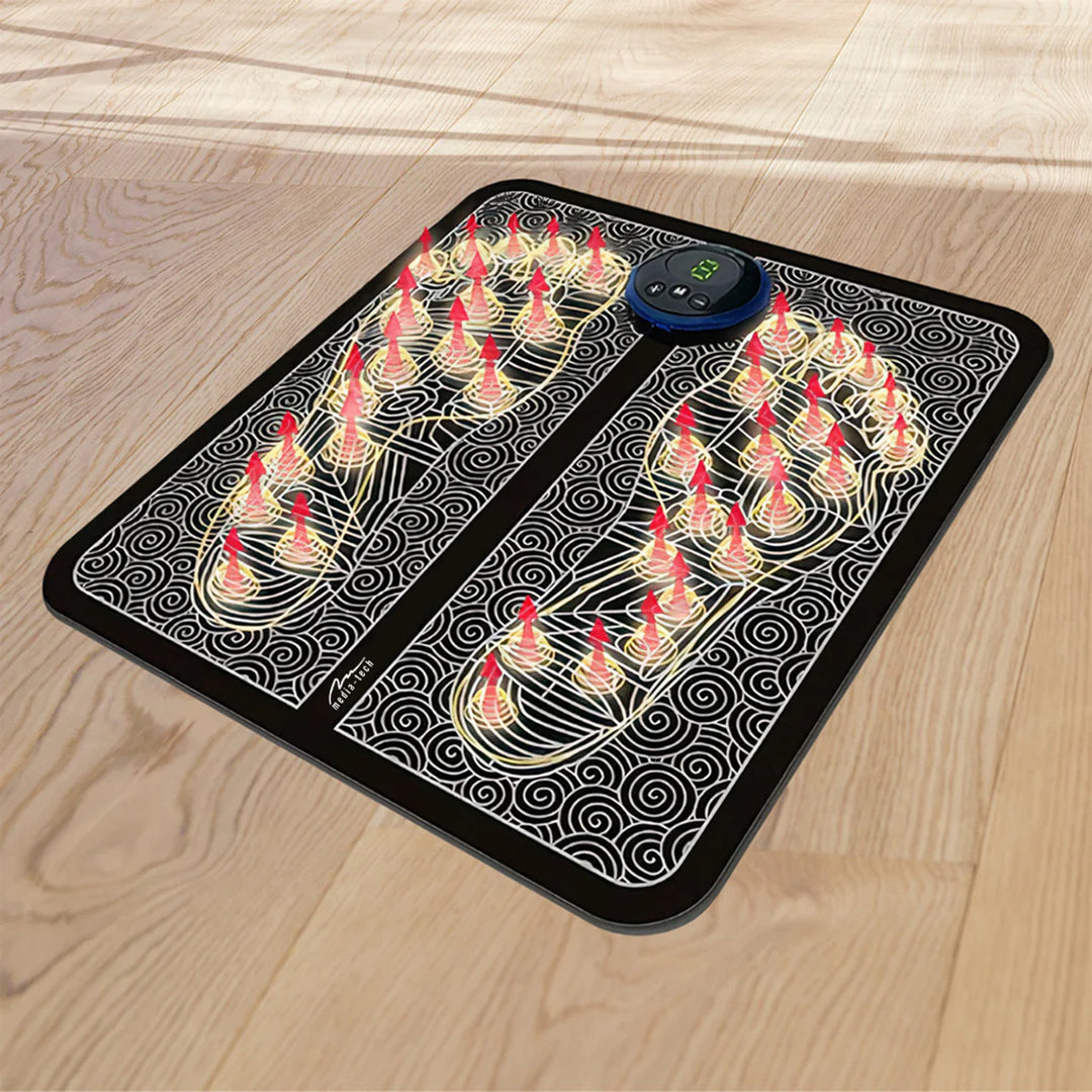 Media-Tech masážny prístroj na nohy, EMS elektrostimulačná masáž, 8 režimov, 19 úrovní intenzity, MT6527