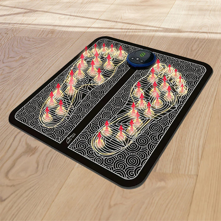 Media-Tech masážny prístroj na nohy, EMS elektrostimulačná masáž, 8 režimov, 19 úrovní intenzity, MT6527