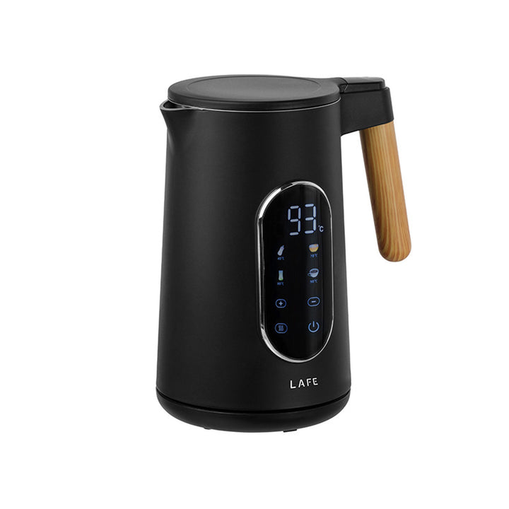 Rýchlovarná kanvica Lafe, regulácia teploty, dvojitá stena, objem 1,7 l, max. príkon 2200 W, KettleX Pro