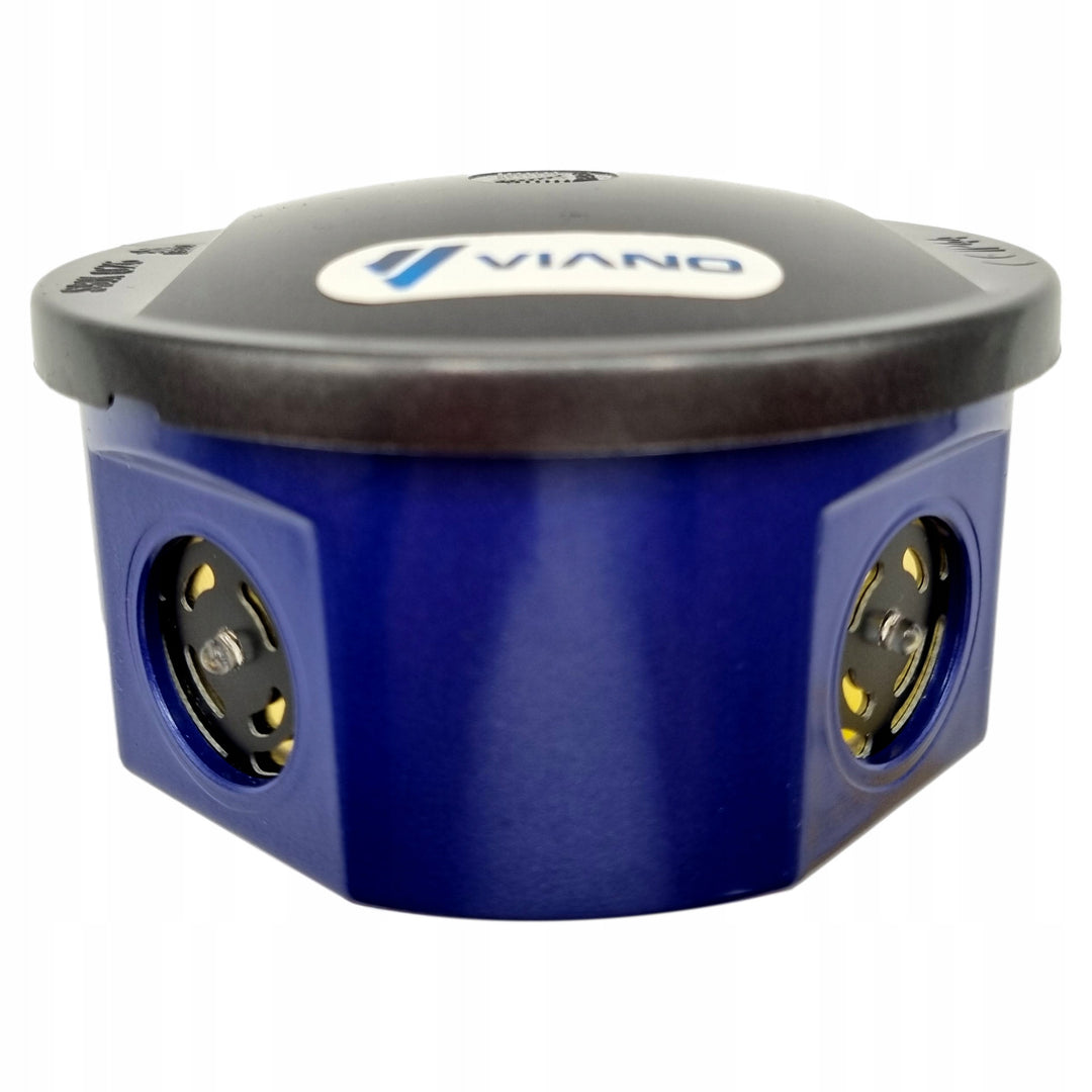 Repelent na hlodavce, kuny, potkany, myši Viano, bzučiak, blikajúce svetlá, OD6