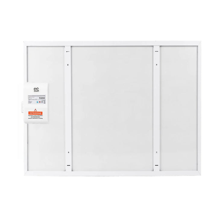Infračervený ohrievač Cronos, 500 W, biely, vhodný pre alergikov, ultratenký, matný povrch, vyhrieva až 14 m2, Synthelith PRO CRP-500TWP White