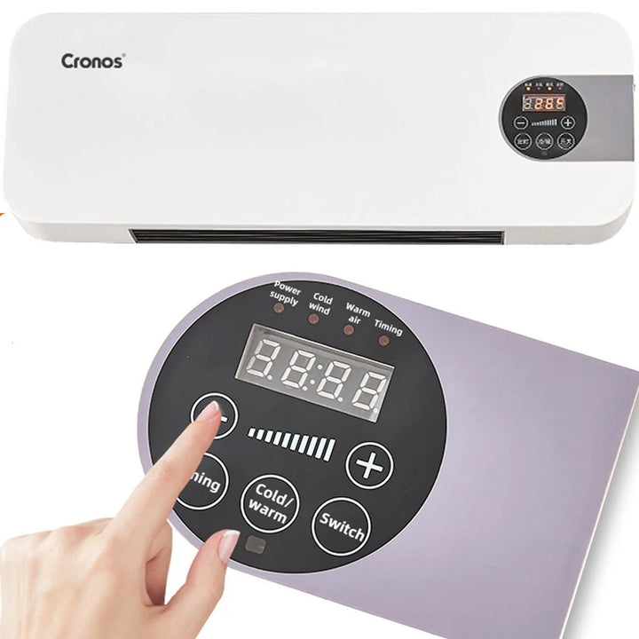 Vzduchová clona Cronos, 1500 W, nízka spotreba energie, široký uhol výtoku, diaľkové ovládanie, HFH-201