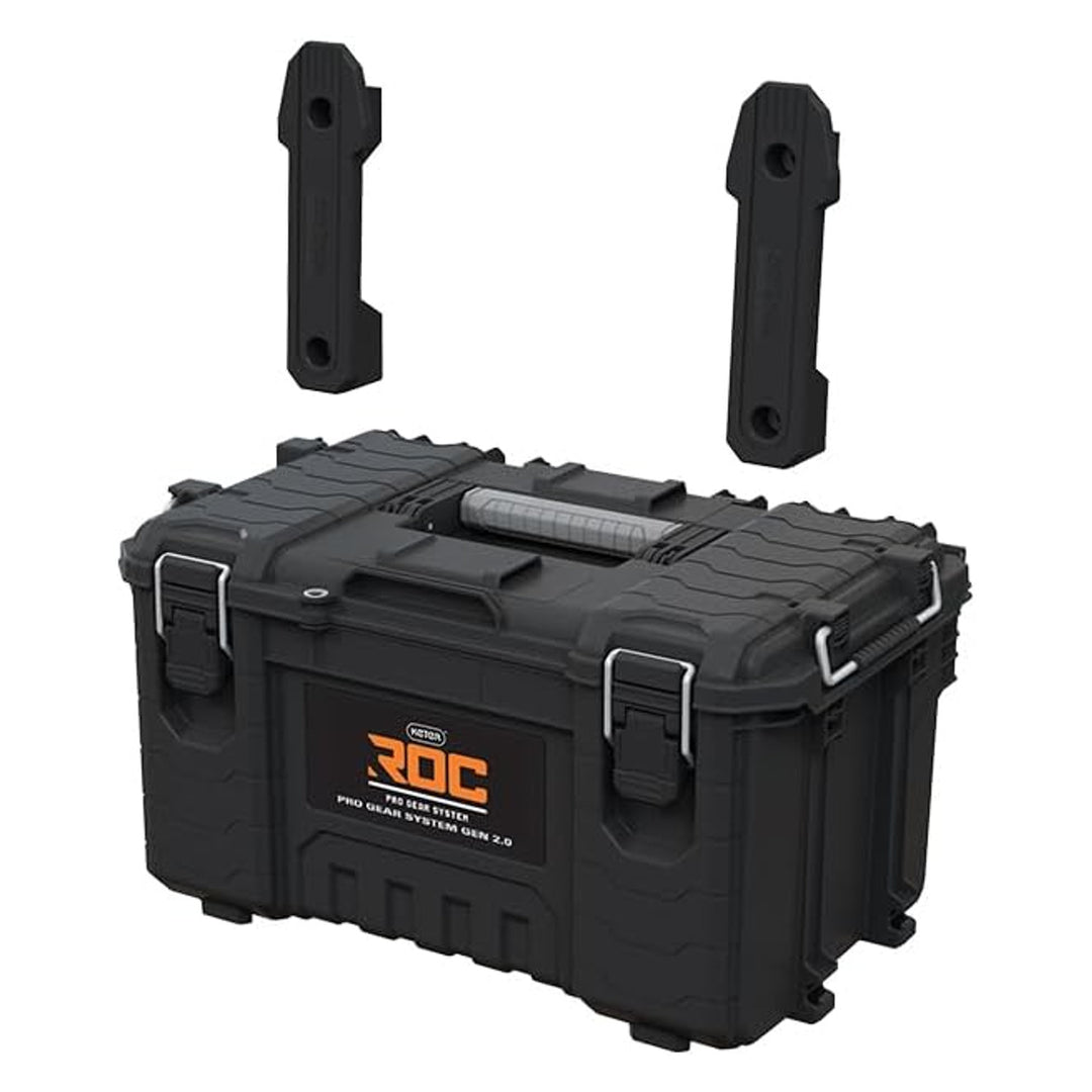 Nástrojová skriňa Keter ROC Pro Gear 2.0, nosnosť 54 kg, vybavená úchytmi Pro Mount, s priloženým organizérom, možnosť zavesenia na stenu, 256984