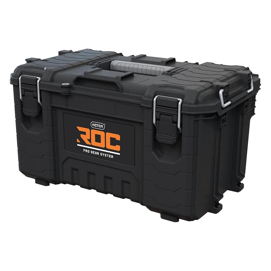 Nástrojová skriňa Keter ROC Pro Gear 2.0, nosnosť 54 kg, vybavená úchytmi Pro Mount, s priloženým organizérom, možnosť zavesenia na stenu, 256984