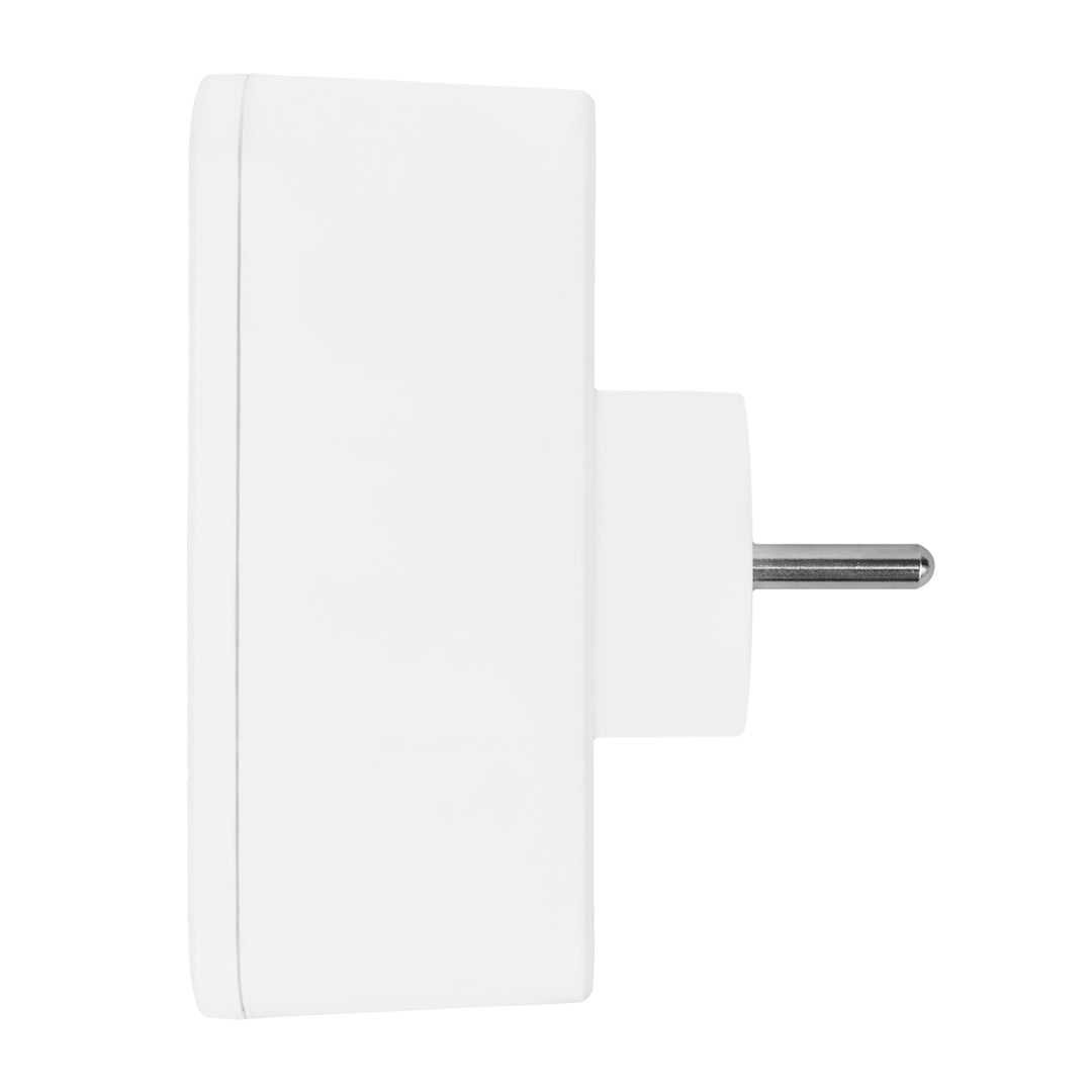 Prúdová zásuvka Maclean x2 + 4xUSB, rozdeľovač s 2 zásuvkami, 2xUSB A, 2xUSB C PD 20W, 1x16A + 1x6A, MCE249 F/W, 3 ks