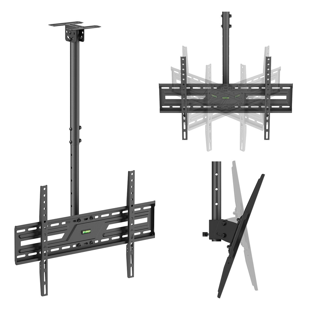 Stropný držiak / záves na televízor Maclean, max. zaťaženie 50 kg, 37–86", max. VESA 600 × 400, MC-173