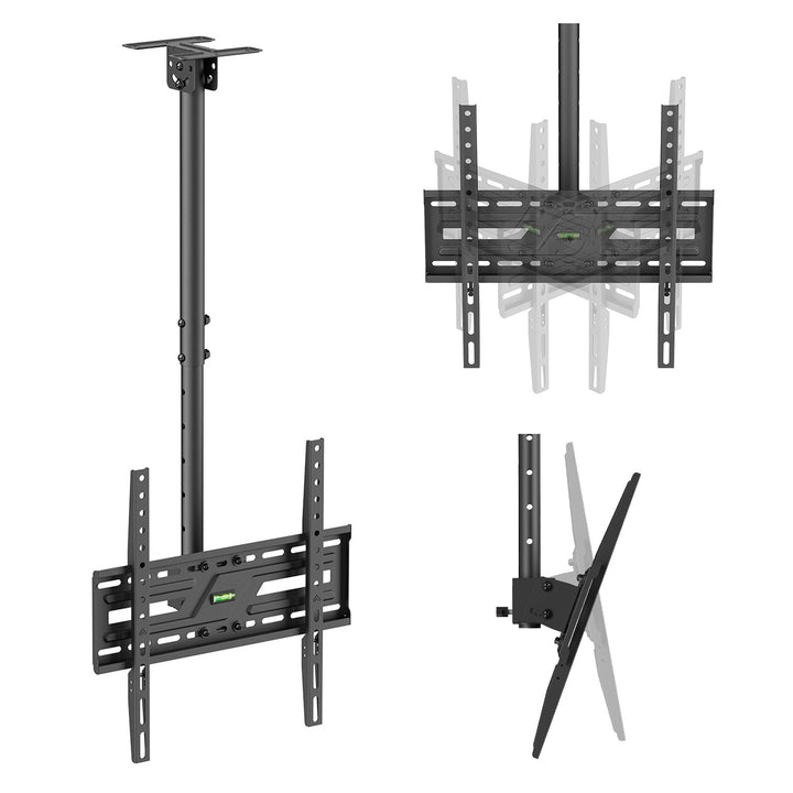 Stropný držiak / záves na televízor Maclean, max. zaťaženie 50 kg, 37–75", max. VESA 400 × 400, MC-175