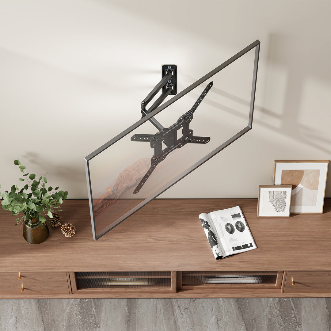 Držiak / záves na televízor alebo monitor Maclean, max. 23–65", max. zaťaženie 30 kg, univerzálny, max. VESA 400×400, MC-759 N