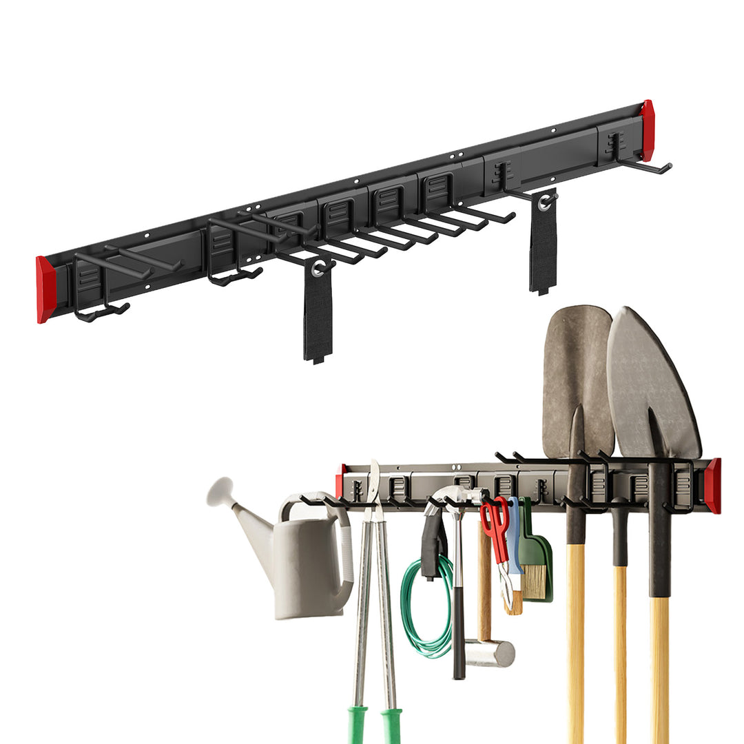Nástenný organizér na náradie Maclean, oceľový, max. zaťaženie 228 kg, šírka 1222 mm, MC-179