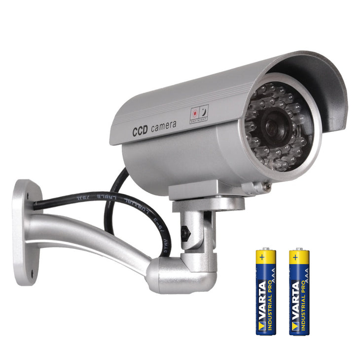 IR9000 S IR LED strieborná + 2x AAA batérie Varta Industrial