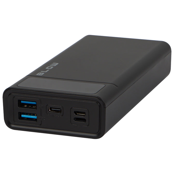 Powerbank 20 000 mAh PB20E QC+PD 20 W + Lightning, čierny, Blow