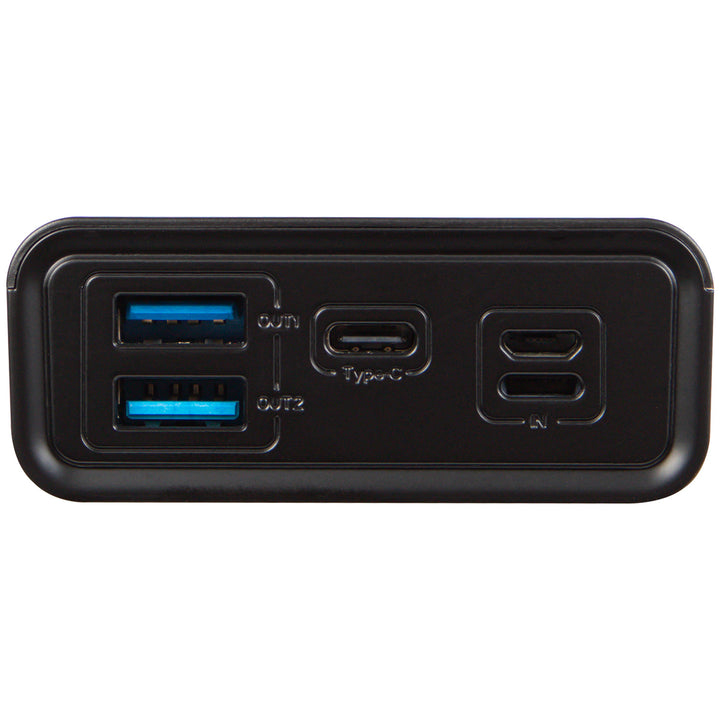 Powerbank 20 000 mAh PB20E QC+PD 20 W + Lightning, čierny, Blow