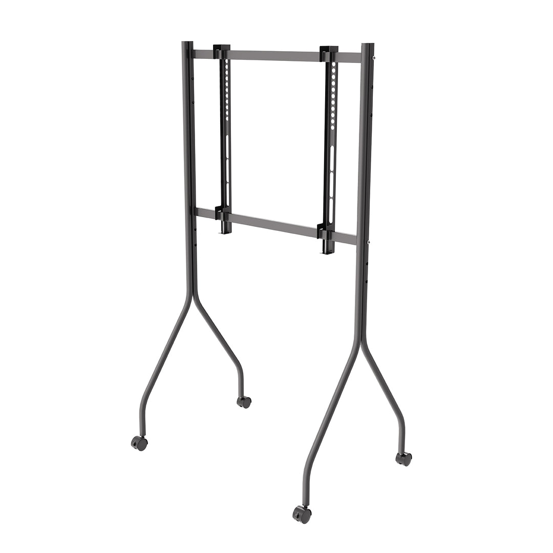 Stojan / vozík na televízor Maclean, na kolieskach, 37–80", max. zaťaženie 50 kg, max. VESA 600 × 400, čierny, MC-180 B