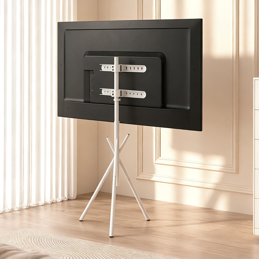 Držiak / podlahový stojan na televízor Maclean, 37–80", max. VESA 600×400, max. 60 kg, MC-182 W
