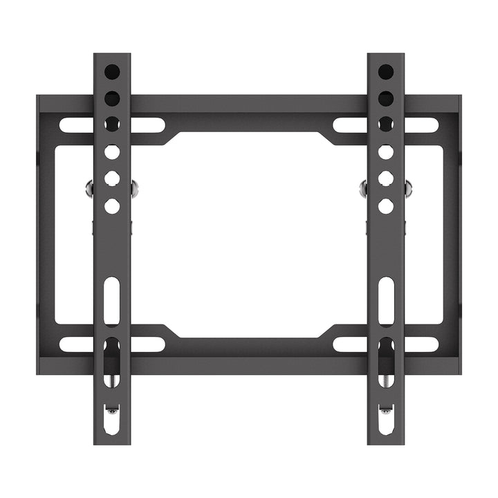 Držiak / záves na televízor Maclean, max. VESA 200x200, 13–43", do 45 kg, čierny, nastaviteľný sklon 0°–-8°, MC-186