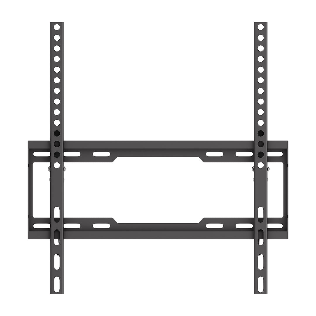 Držiak / záves na televízor Maclean, max. VESA 400x400, 32–75", do 45 kg, čierny, nastaviteľný sklon 0°–-8°, MC-187