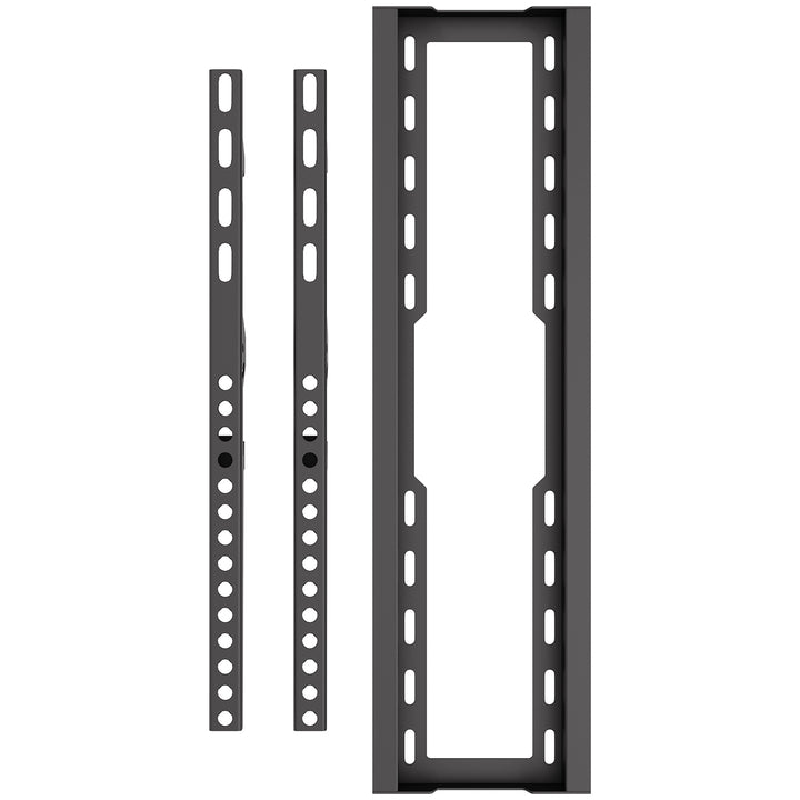 Držiak / záves na televízor Maclean, max. VESA 600x400, 37–86", do 45 kg, čierny, nastavenie sklonu 0°–-8°, MC-188